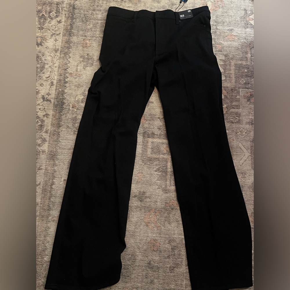 Express Black High Rise Trousers